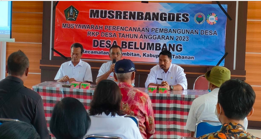 Musrenbangdes RKP Tahun 2023 Desa Belumbang